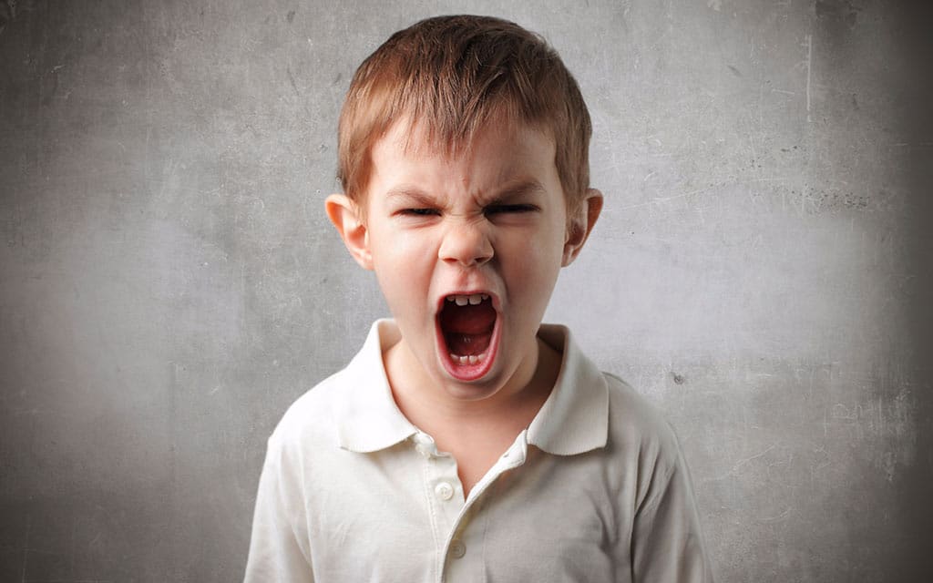دلایل عصبانیت کودکان